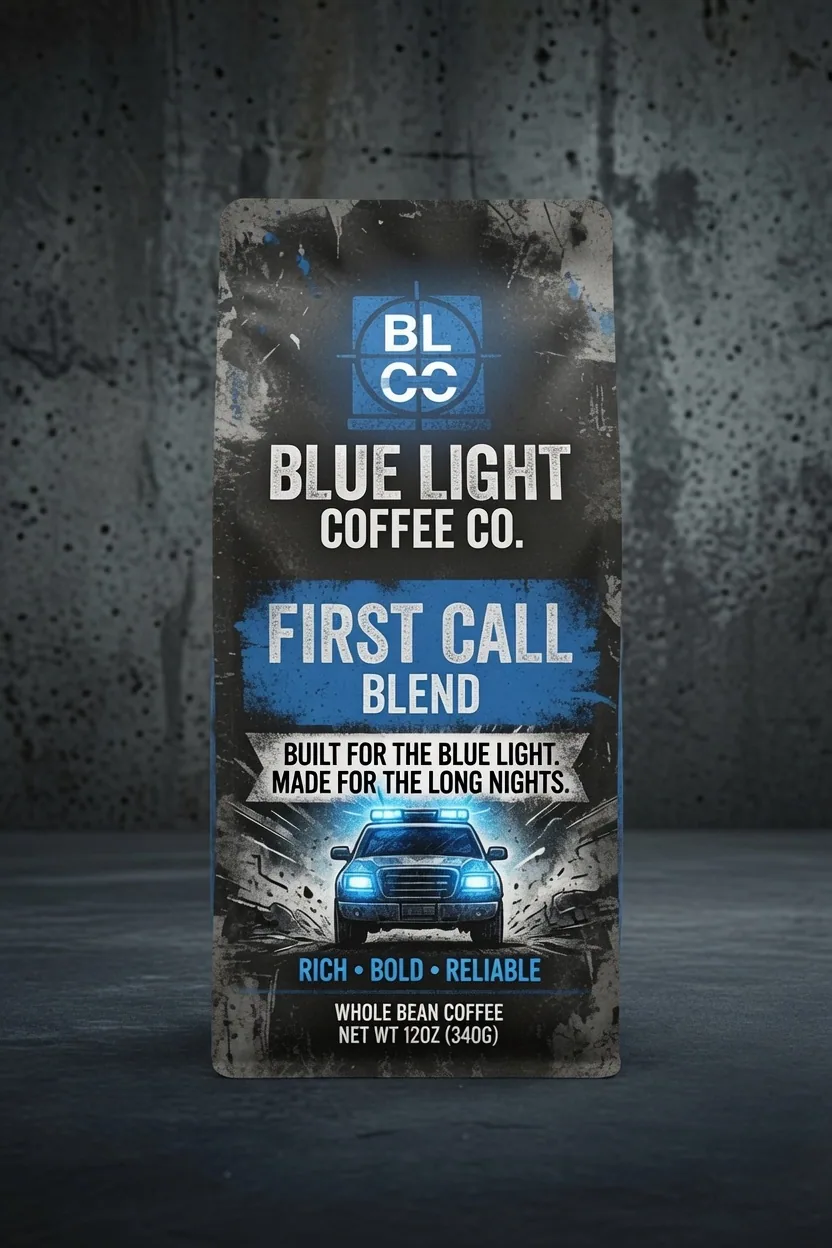 First Call Blend — pack design visual
