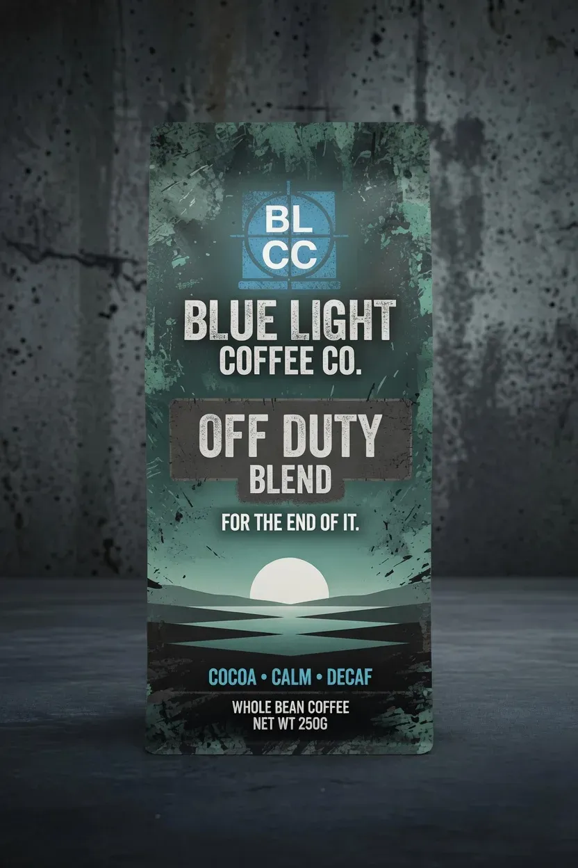 Off Duty Blend — pack design visual
